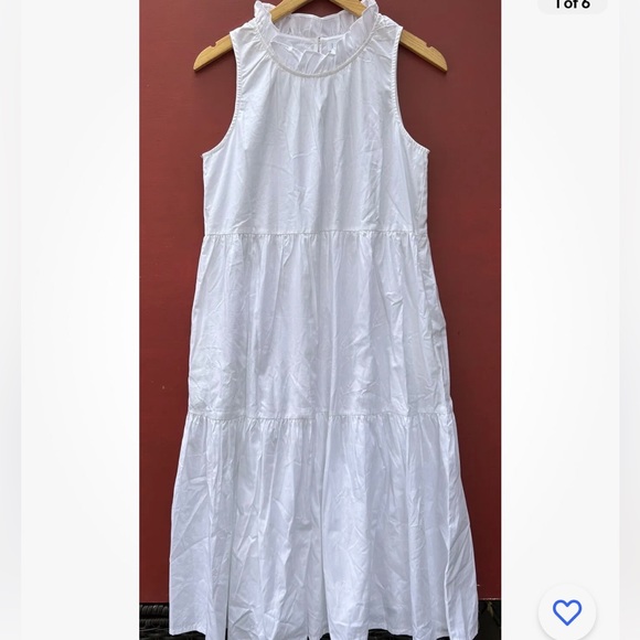 New Lake Dress multi tiered Romantic Maxi Dress Cottage Core sleep dress - Picture 2 of 7